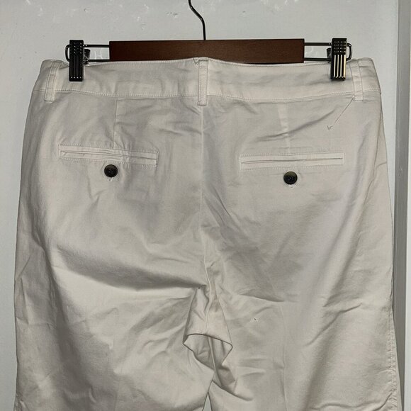 Vince Ivory Business Casual Tapered Pocketed Trouser Pants Size 6 - Picture 6 of 11